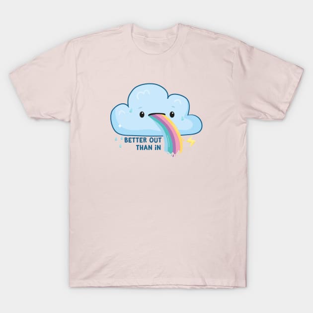 Under the Weather T-Shirt by FunUsualSuspects